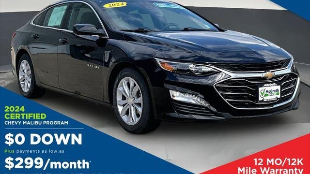 Preowned 2024 Chevrolet Malibu LT for Sale