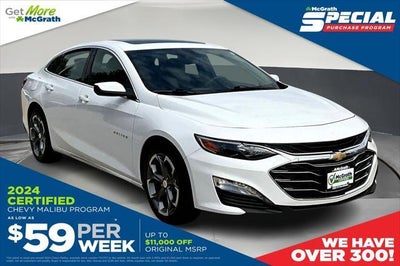 2024 Chevrolet Malibu LT 4DR Sedan W/1LT