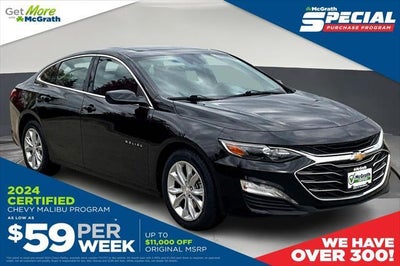 2024 Chevrolet Malibu LT 4DR Sedan W/1LT