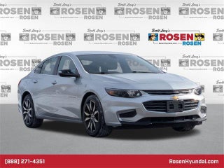 2018 Chevrolet Malibu with Silver Ice Metallic Exterior