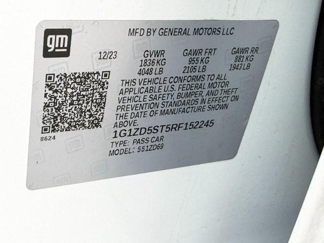 2024 Chevrolet Malibu - $18,612