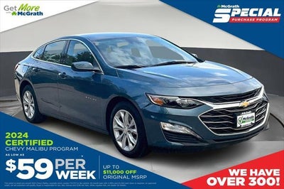 2024 Chevrolet Malibu LT 4DR Sedan W/1LT
