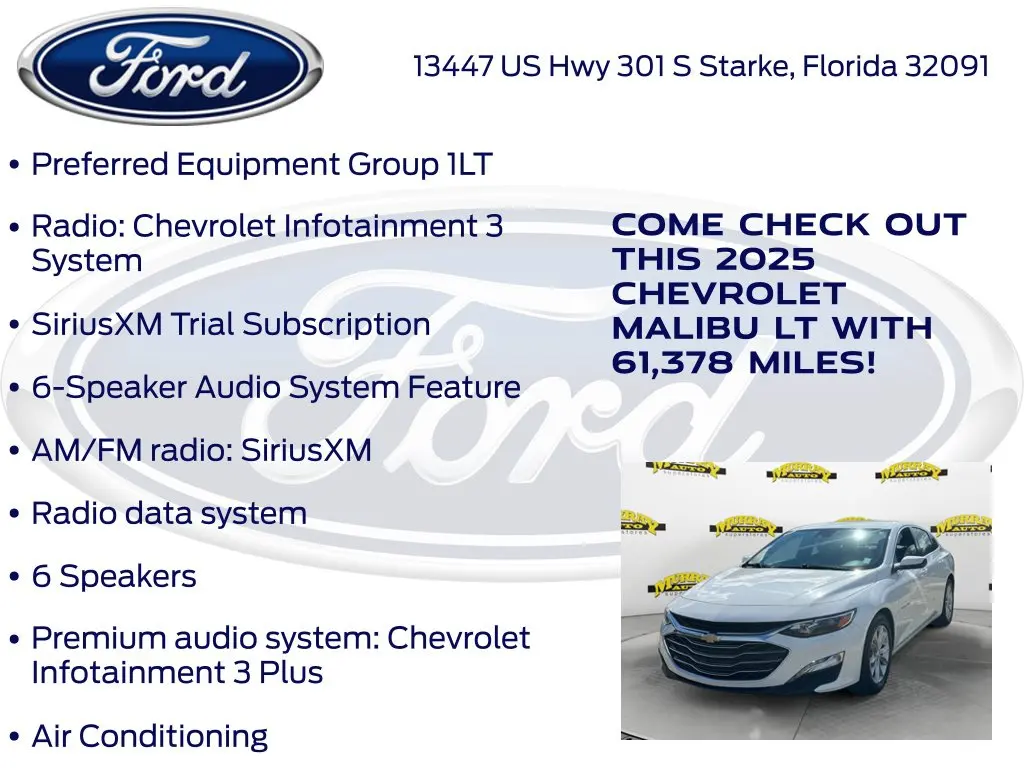 2025 Chevrolet Malibu - $18,977