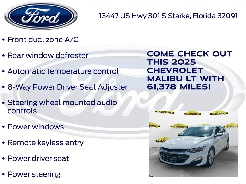 2025 Chevrolet Malibu - $18,977