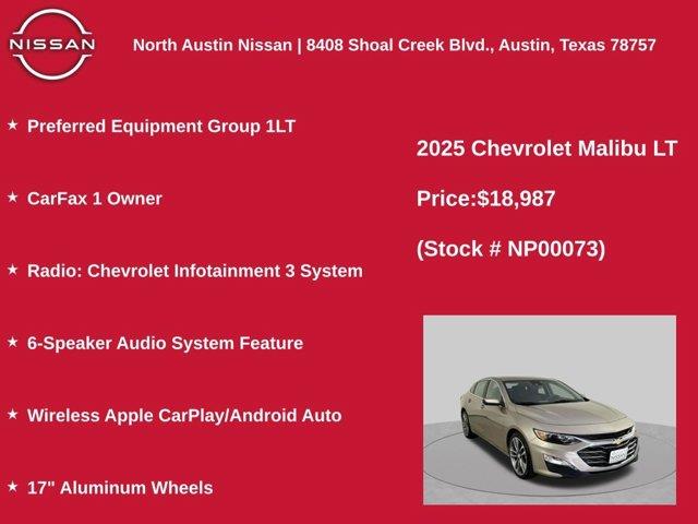 2025 Chevrolet Malibu - $18,987