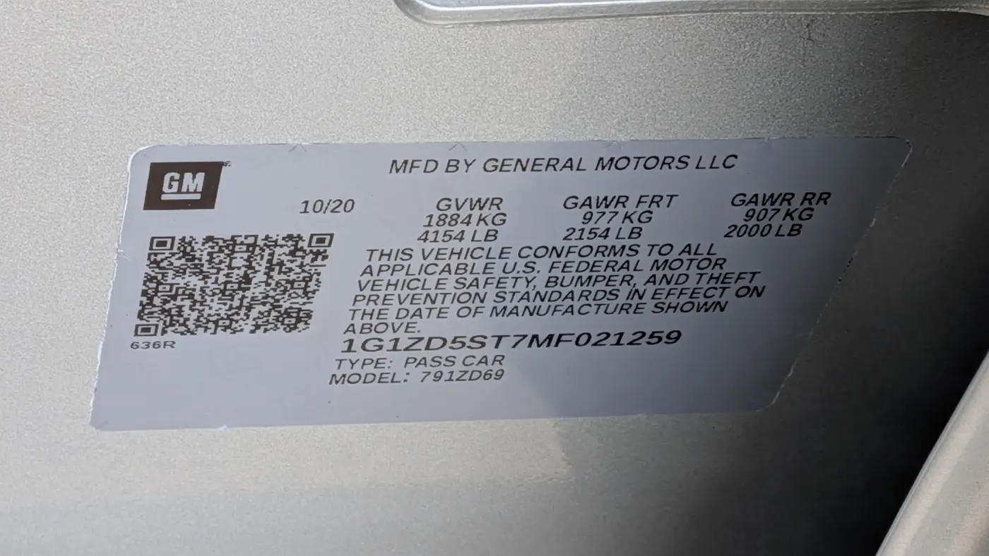 2021 Chevrolet Malibu LT