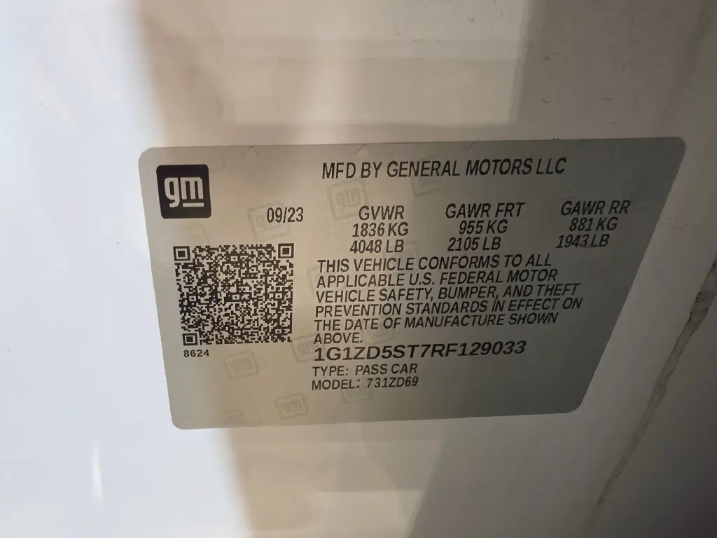 2024 Chevrolet Malibu - $18,962