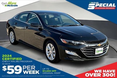2024 Chevrolet Malibu LT 4DR Sedan W/1LT