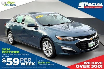 2024 Chevrolet Malibu LT 4DR Sedan W/1LT