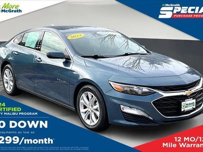 2024 Chevrolet Malibu LT 4DR Sedan W/1LT