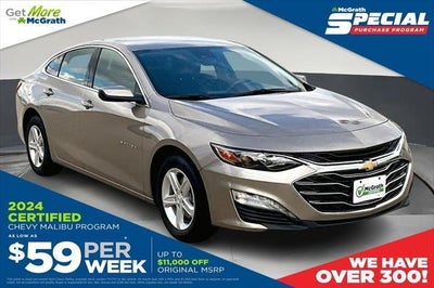 2024 Chevrolet Malibu LT 4DR Sedan W/1LT
