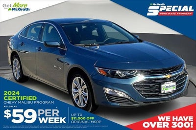 2024 Chevrolet Malibu LT 4DR Sedan W/1LT