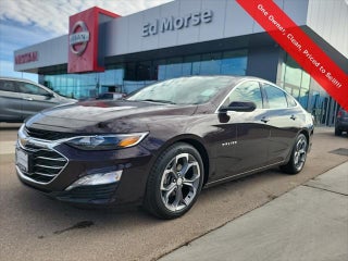 2020 Chevrolet Malibu with Black Cherry Metallic Exterior