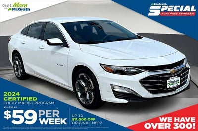 2024 Chevrolet Malibu LT 4DR Sedan W/1LT