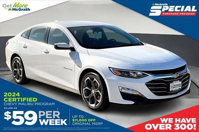 2024 Chevrolet Malibu LT 4DR Sedan W/1LT