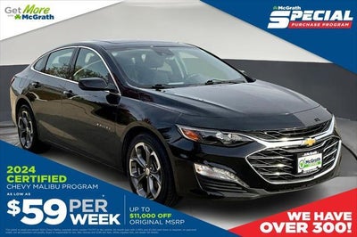 2024 Chevrolet Malibu LT 4DR Sedan W/1LT