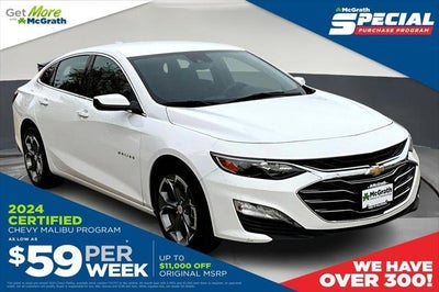2024 Chevrolet Malibu LT 4DR Sedan W/1LT