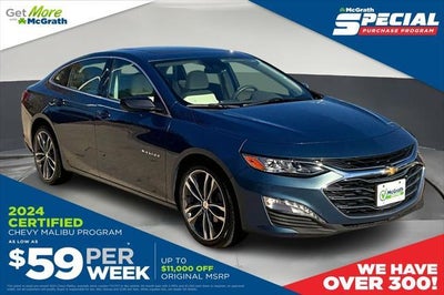 2024 Chevrolet Malibu LT 4DR Sedan W/2LT