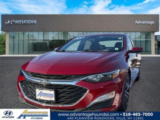 2021 Chevrolet Malibu with Cherry Red Tintcoat Exterior