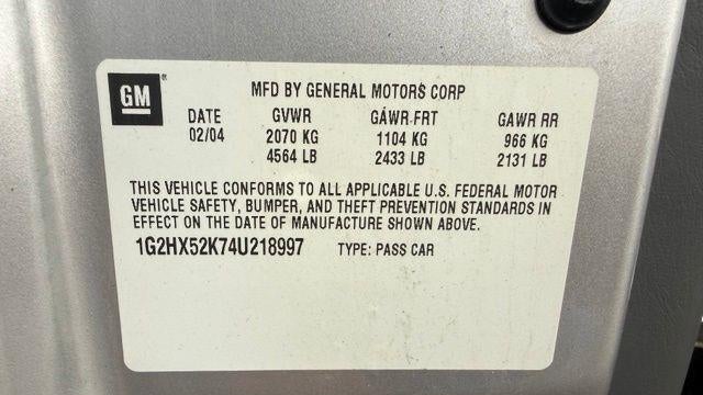 2004 Pontiac Bonneville SE