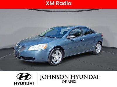 2009 Pontiac G6 Base 4DR Sedan W/1SA