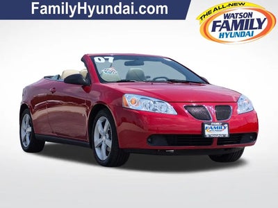 Photo of a 2007 Pontiac G6 GT 2DR Convertible for sale