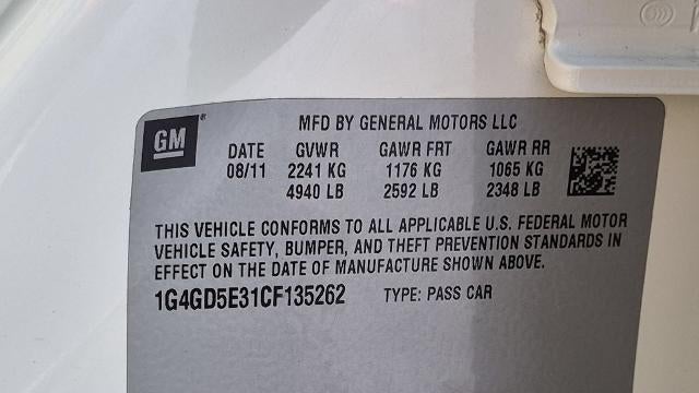 2012 Buick LaCrosse Premium 1