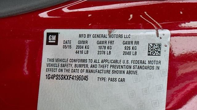 2015 Buick Verano Leather Group