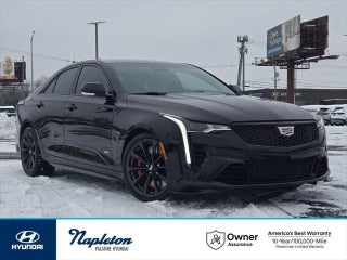 2022 Cadillac CT4-V with Black Raven Exterior