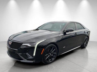 2021 Cadillac CT4-V with Black Raven Exterior