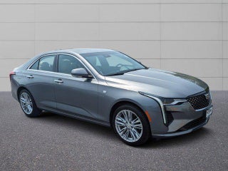 2021 Cadillac CT4 with Satin Steel Metallic Exterior