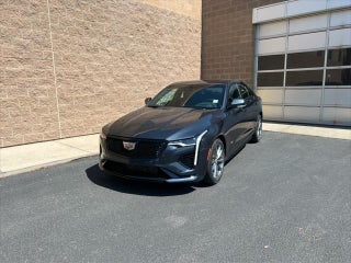 2026 Cadillac CT4-V with Deep Space Metallic Exterior