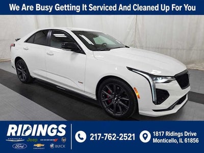 Photo of a 2026 Cadillac CT4-V AWD 4DR Sedan for sale