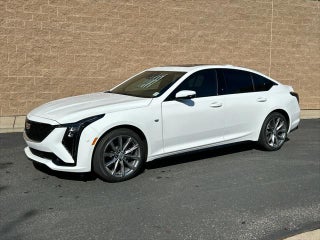 2026 Cadillac CT5 with Summit White Exterior