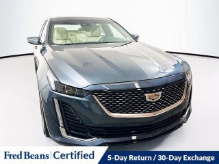 2022 Cadillac CT5 with Shadow Metallic Exterior