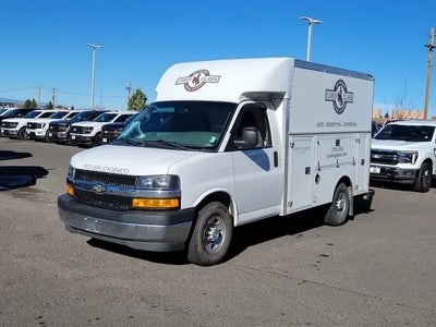 Photo of a 2018 Chevrolet Express 3500 2DR 139 In. WB Cutaway Chassis for sale