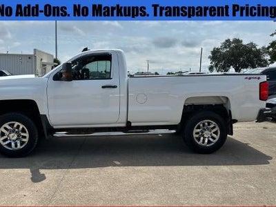 2016 Chevrolet Silverado 2500HD 4X4 Work Truck 2DR Regular Cab LB
