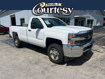 2015 Chevrolet Silverado 2500HD 4X4 Work Truck 2DR Regular Cab LB