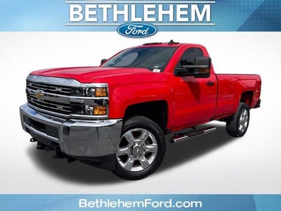 2017 Chevrolet Silverado 2500HD 4X4 Work Truck 2DR Regular Cab LB