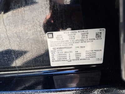 2015 Chevrolet Silverado 2500HD 4X4 LTZ 4DR Crew Cab SB
