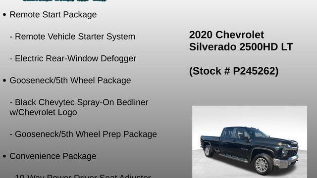 2020 Chevrolet Silverado 2500HD LT