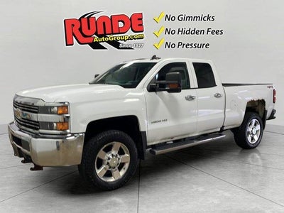 2016 Chevrolet Silverado 2500HD 4X4 Work Truck 4DR Double Cab SB