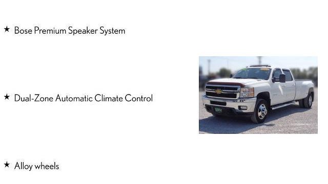 2013 Chevrolet Silverado 3500HD LTZ