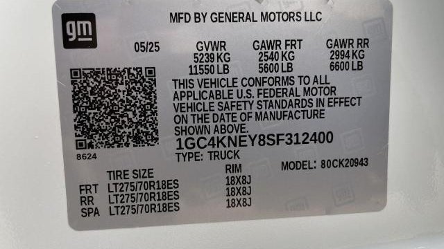 2025 Chevrolet Silverado 2500HD LT