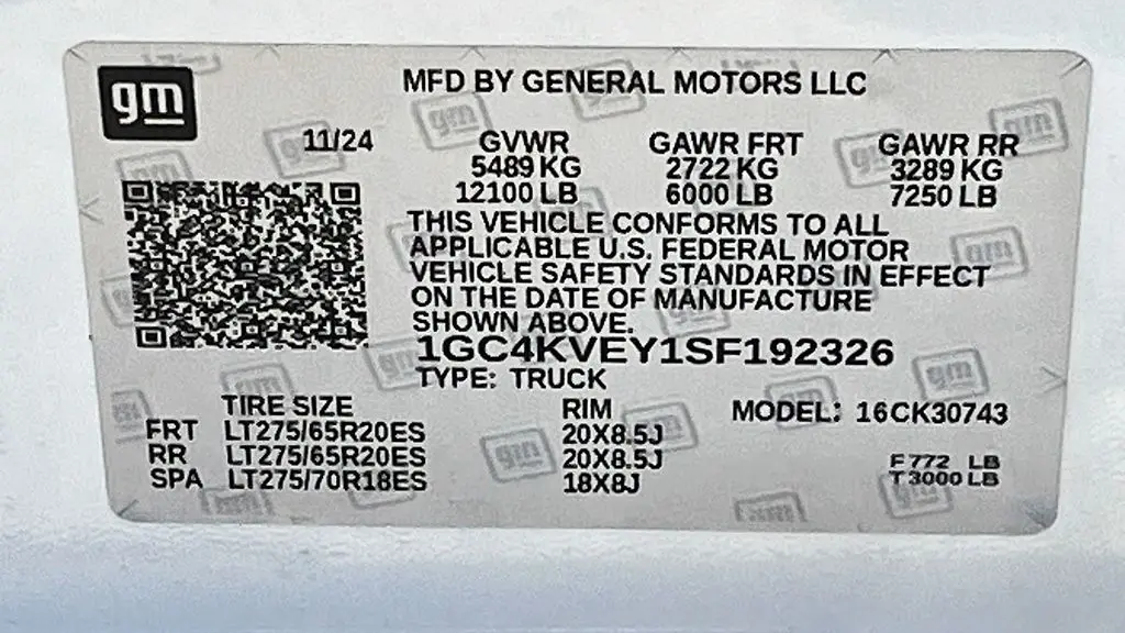 2025 Chevrolet Silverado 3500HD High Country