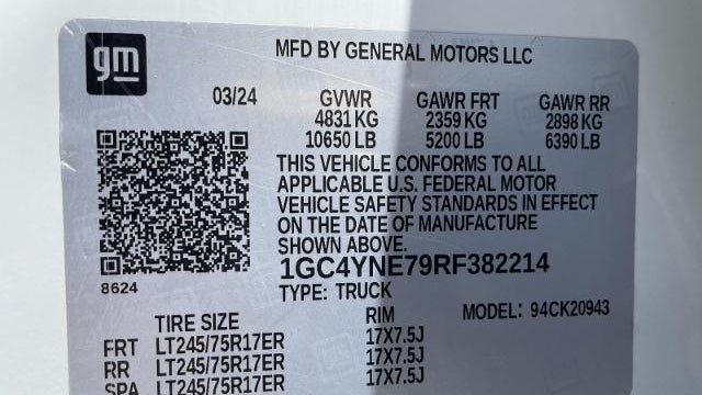 2024 Chevrolet Silverado 2500HD LT