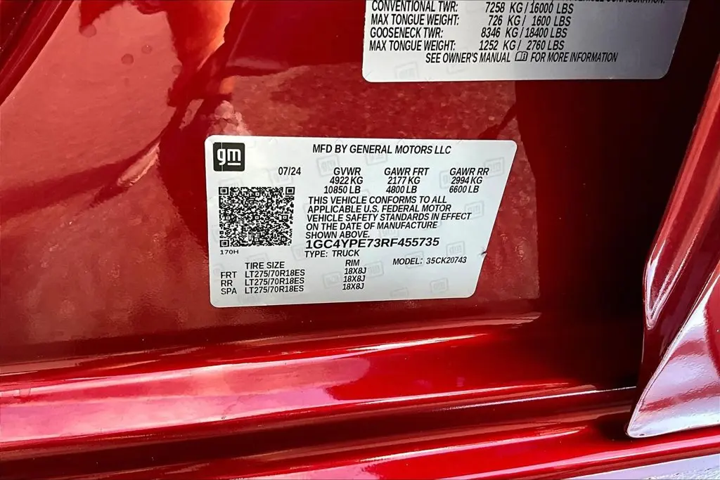 2024 Chevrolet Silverado Hd - $59,500
