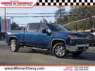 2020 Chevrolet Silverado 2500HD with Northsky Blue Metallic Exterior