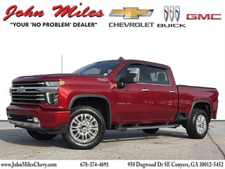 2021 Chevrolet Silverado 2500HD with Cherry Red Tintcoat Exterior
