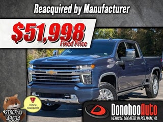 2021 Chevrolet Silverado 2500HD with Northsky Blue Metallic Exterior